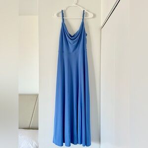 NWT - AYM Dusty Blue Lulah Midi Dress